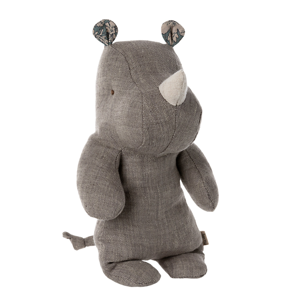 Maileg Safari Friends Small Rhino Grey