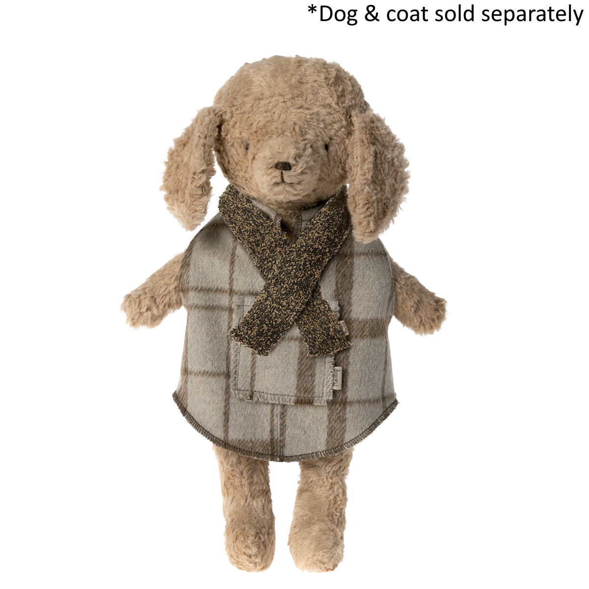 Maileg Dog Plush Knitted Scarf