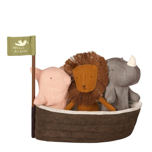 Maileg Noahs Ark with 3 Mini Animals