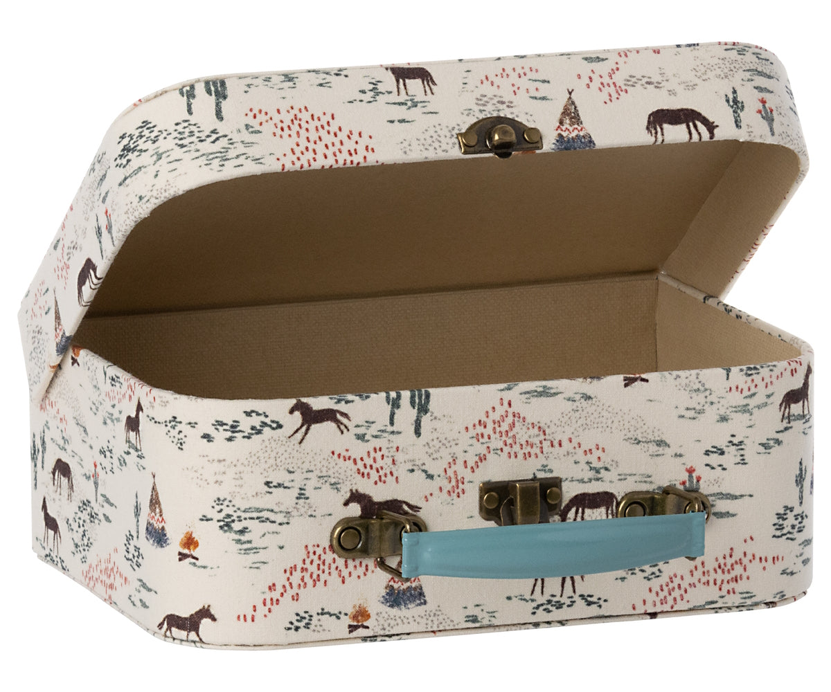 Maileg Suitcases Fabric Set 2pcs Chevaux