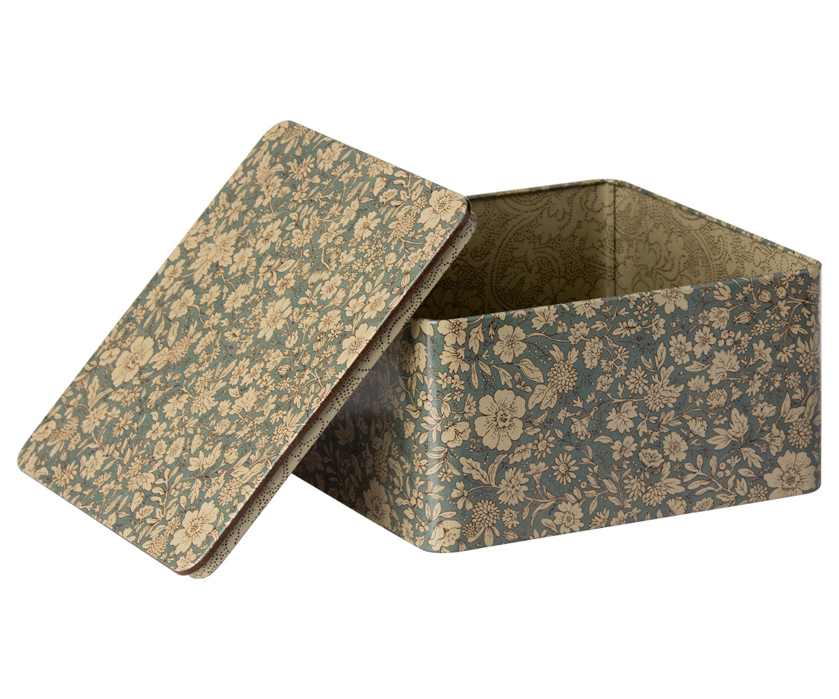 Maileg Metal Box Blossom 2pk