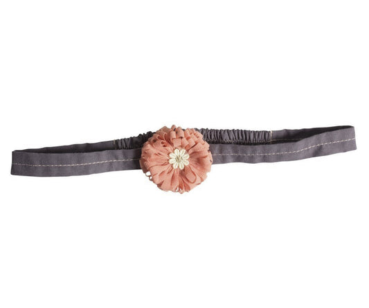 Maileg Hair Band Big Flower melon