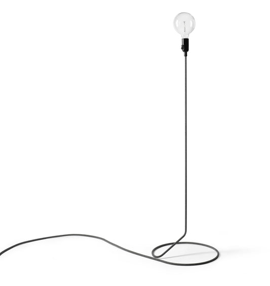 Design House Stockholm Cord Lamp Black-White