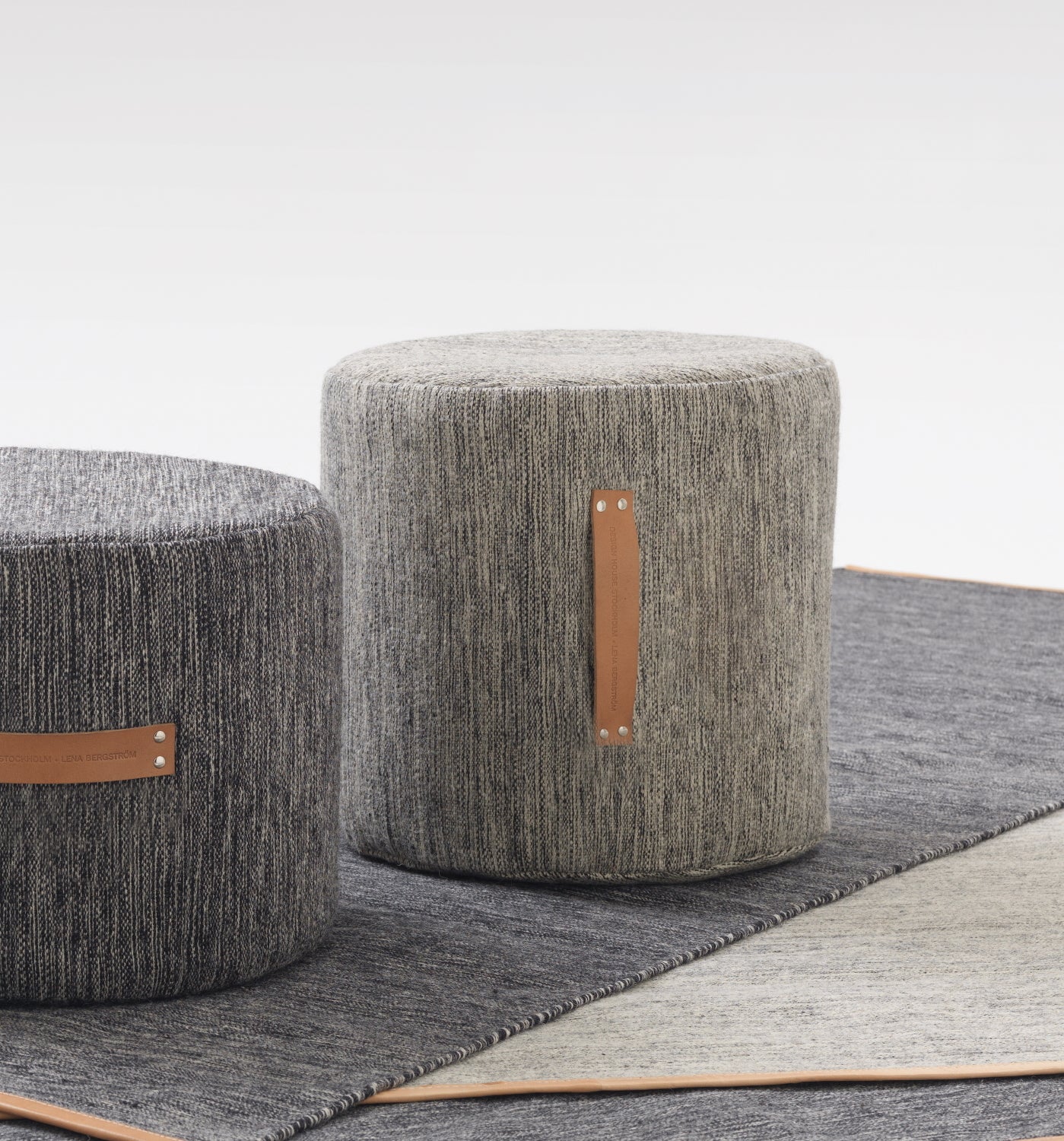 Design House Stockholm Bjork Stool Wool Light Grey