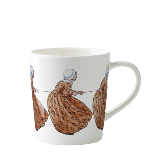 Design House Stockholm Elsa Beskow Mug 400ml Aunt Brown