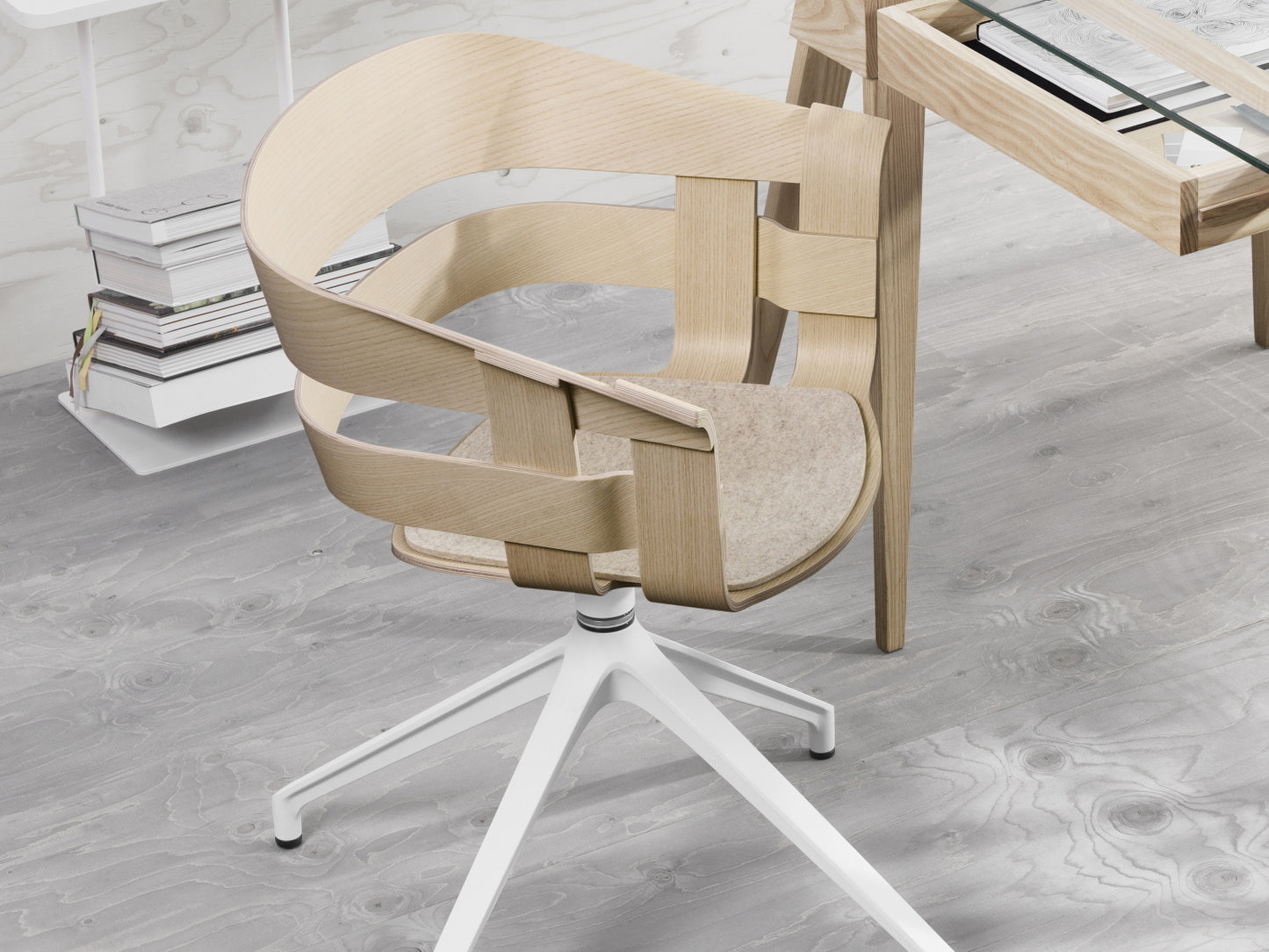 Design House Stockholm Wick Chair Felt Cushion Beige