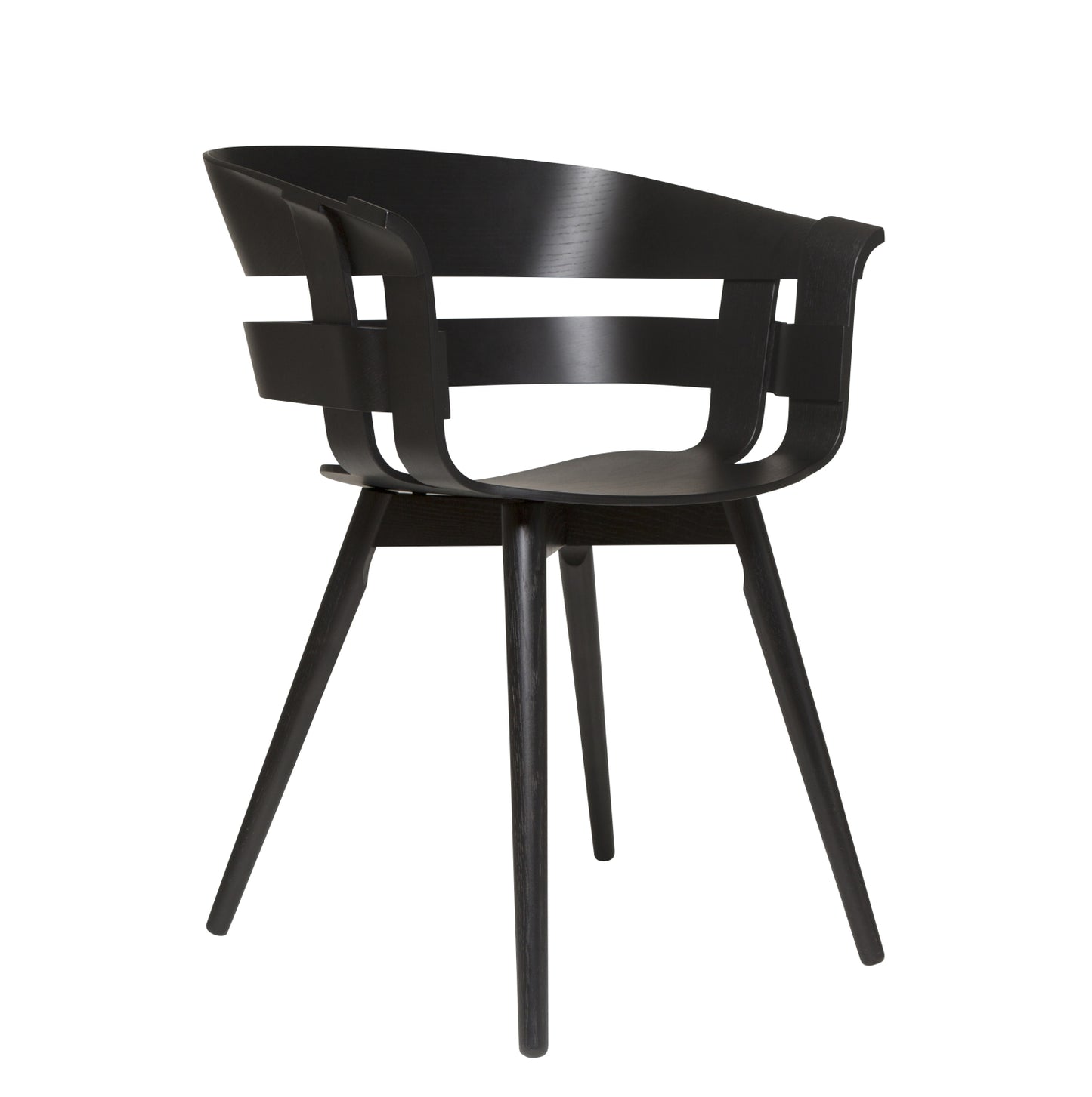 Design House Stockholm Wick Chair Black Ash