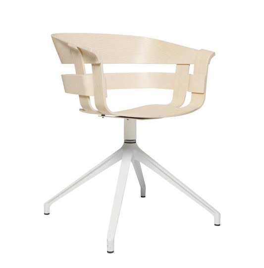 Design House Stockholm Wick Chair Swivel ash-white