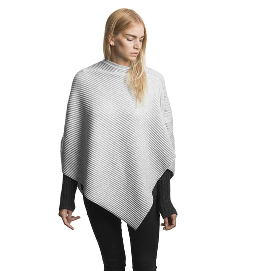 Design House Stockholm Pleece Poncho Light Grey