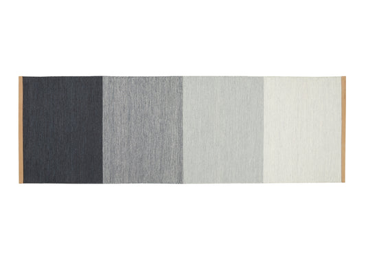 Design House Stockholm Fields Carpet 80x250 Blue-Grey