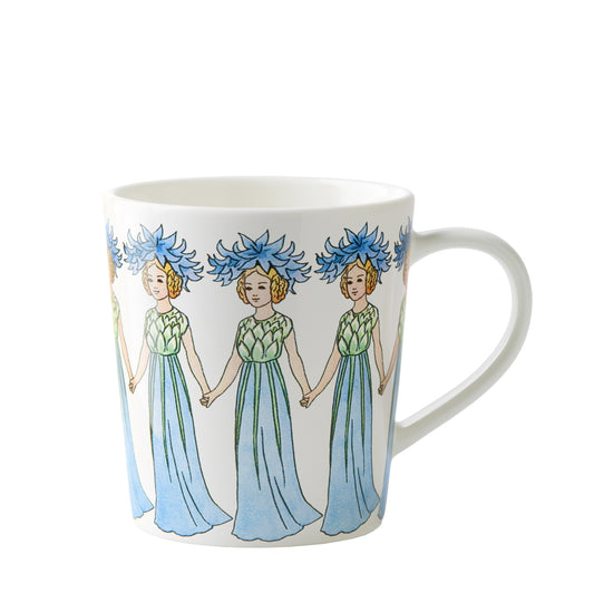 Design House Stockholm Elsa Beskow Mug 400ml Cornflower