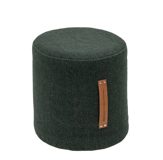 Design House Stockholm Bjork Stool Wool Dark Green