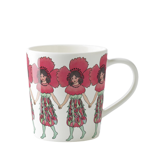 Design House Stockholm Elsa Beskow Mug 400ml Poppy