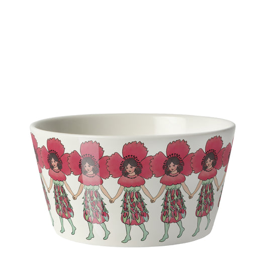 Design House Stockholm Elsa Beskow Bowl 500ml Poppy