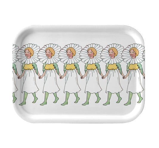 Design House Stockholm Elsa Beskow Tray 20x27 Marguerite