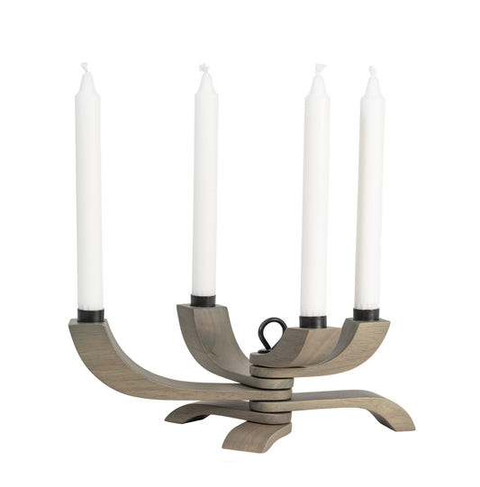 Design House Stockholm Nordic Light Candle Holder 4 grey