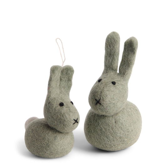 Gry & Sif Bunny 2pk green