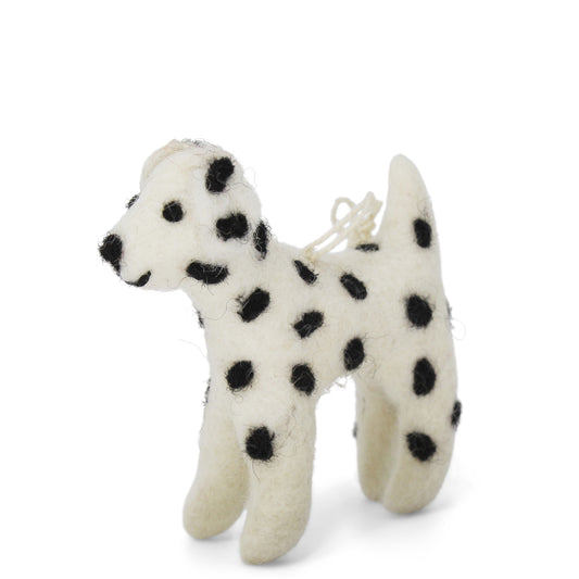 Gry & Sif Dalmatian Felted Decoration