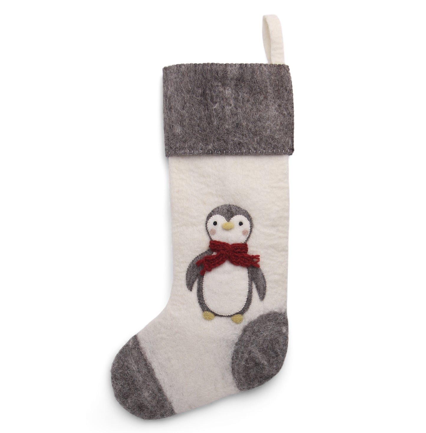 Gry & Sif Stocking with Penguin