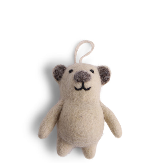 Gry & Sif Teddy Mini Round beige