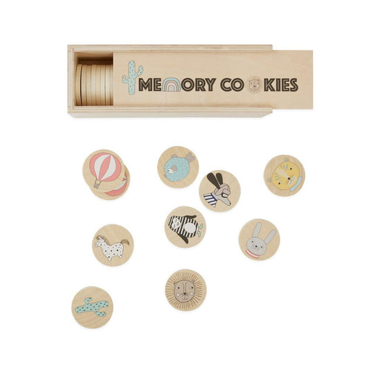 OYOY Cookies Wooden Memory Game