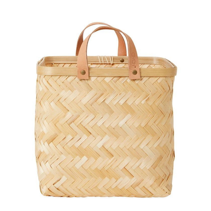 OYOY Sporta Square Basket with Handles