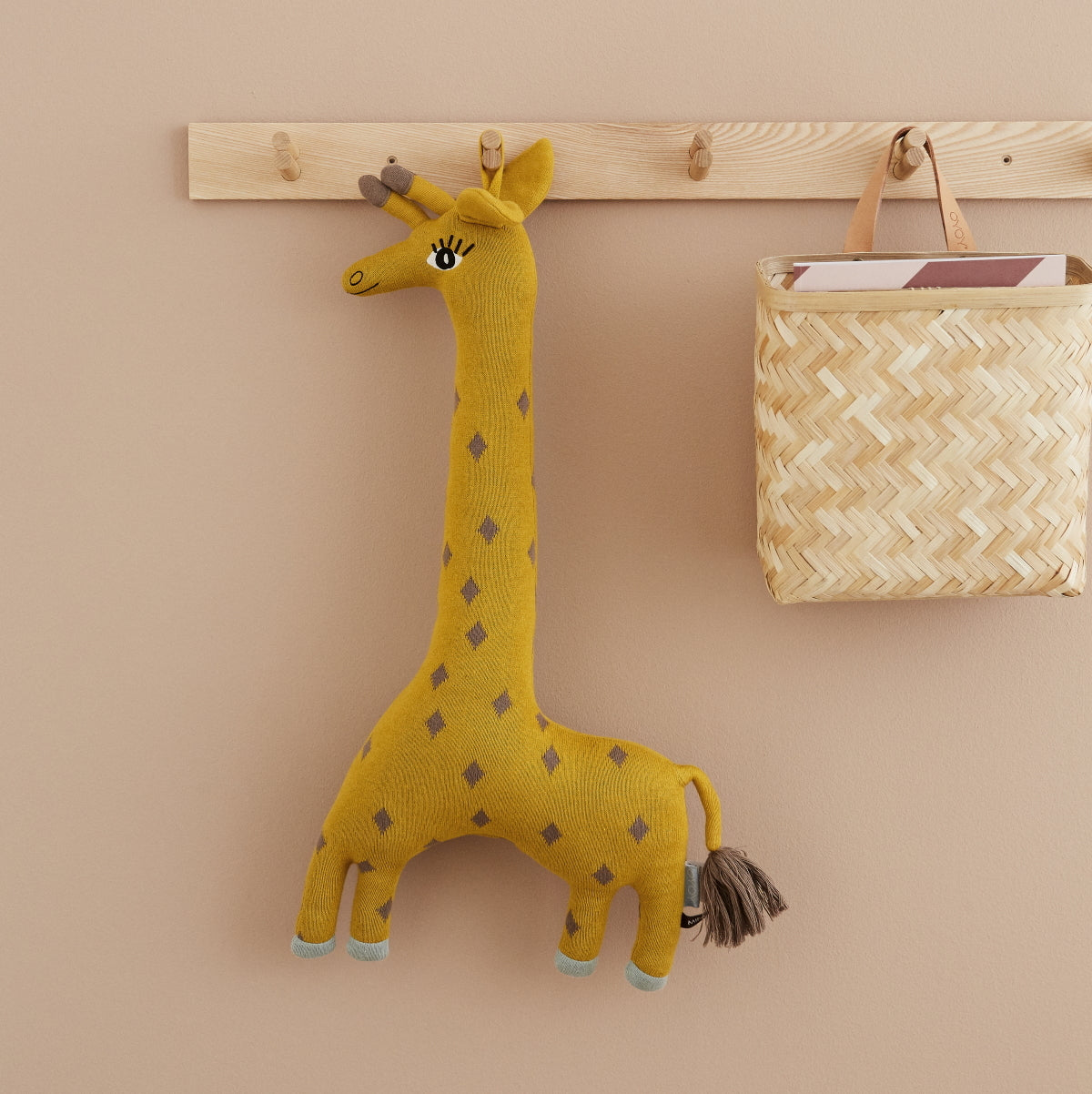 OYOY Pieni Coat Rack Nature