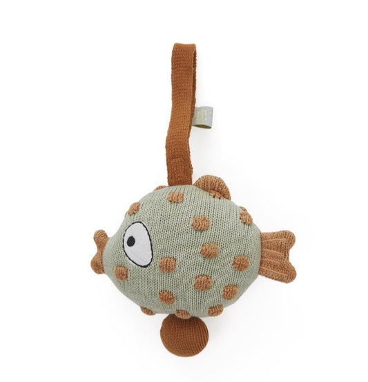 OYOY Elliot Fish Musical Baby Mobile