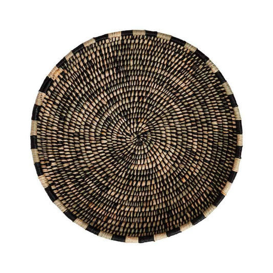 OYOY Boo Bamboo Basket Round Large