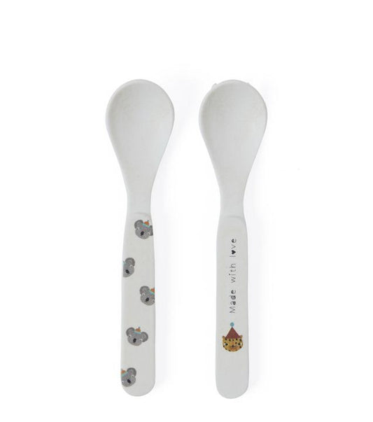 OYOY Koala Kids Bamboo Spoon Set