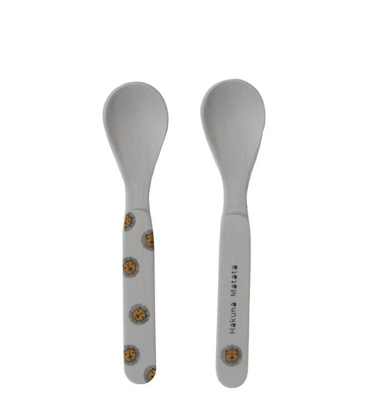 OYOY Lion Bamboo Spoon Set