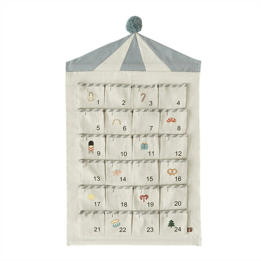 OYOY Circus Christmas Advent Calender Blue