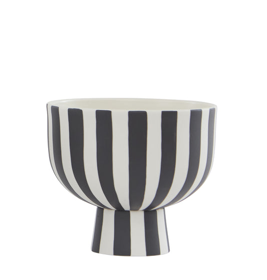 OYOY Toppu Bowl White-Black