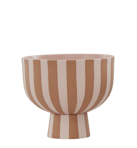 OYOY Toppu Bowl Caramel-Rose