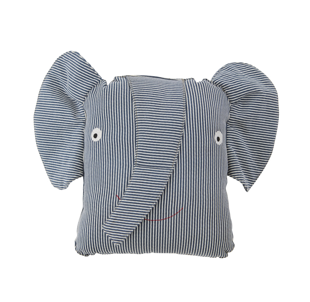 OYOY Elephant Erik Kids Cushion Blue