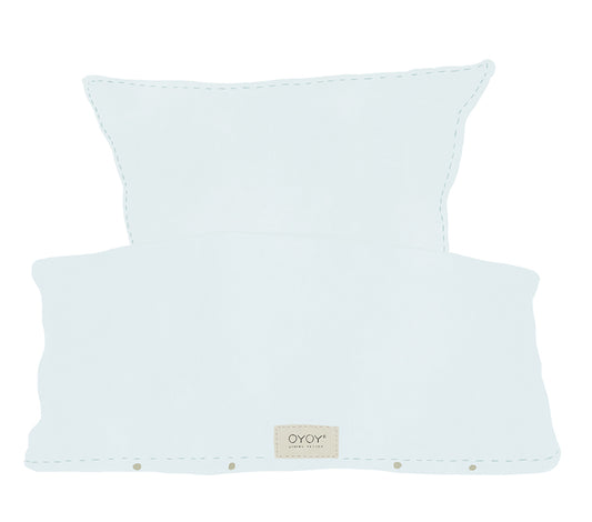 OYOY Nuku Bedding Single Extra Ice Blue