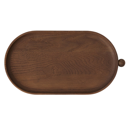 OYOY Inka Wood Tray Dark