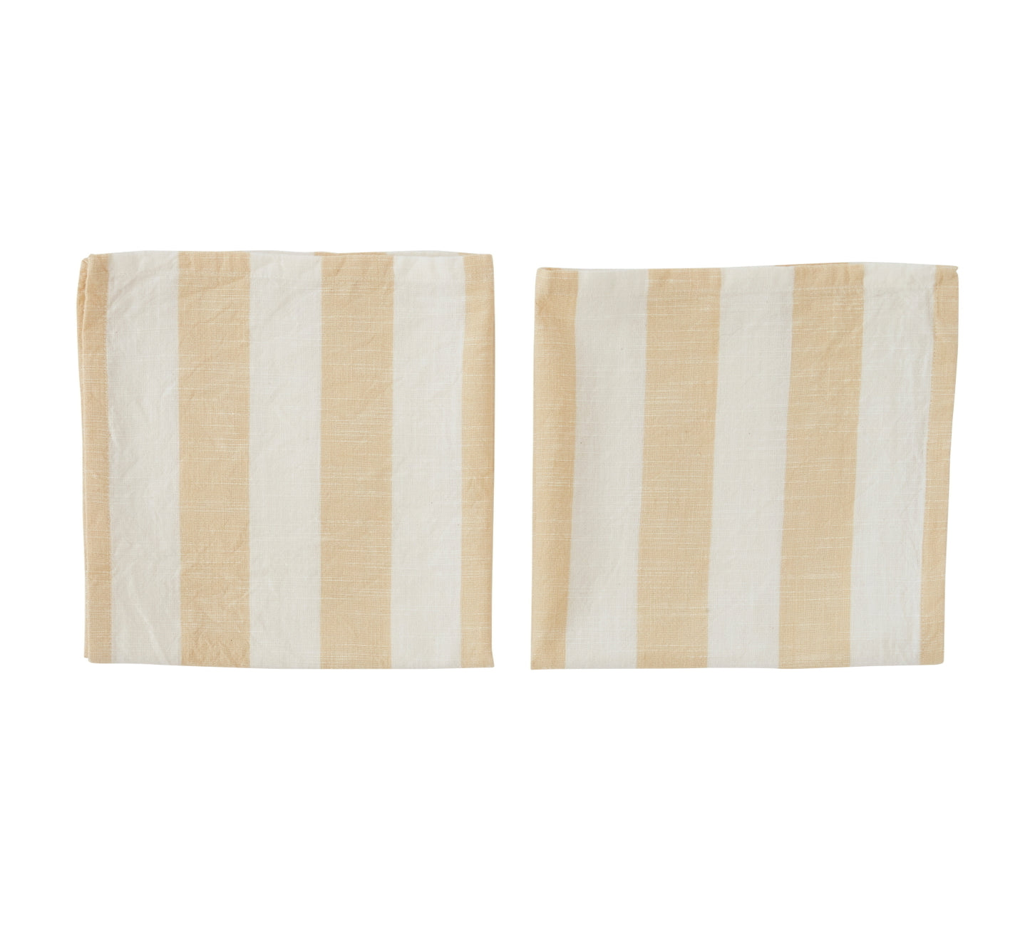 OYOY Striped Napkin 2pk vanilla