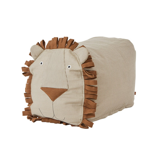 OYOY Lobo Lion Cotton Kids Beanbag