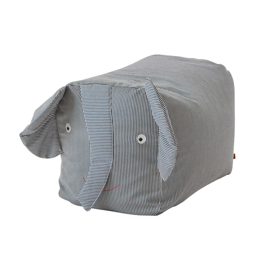 OYOY Erik Elephant Beanbag Blue