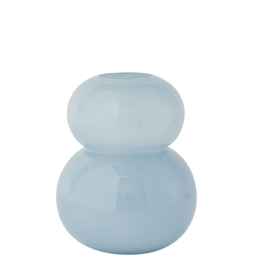 OYOY Lasi Glass Vase Small Blue