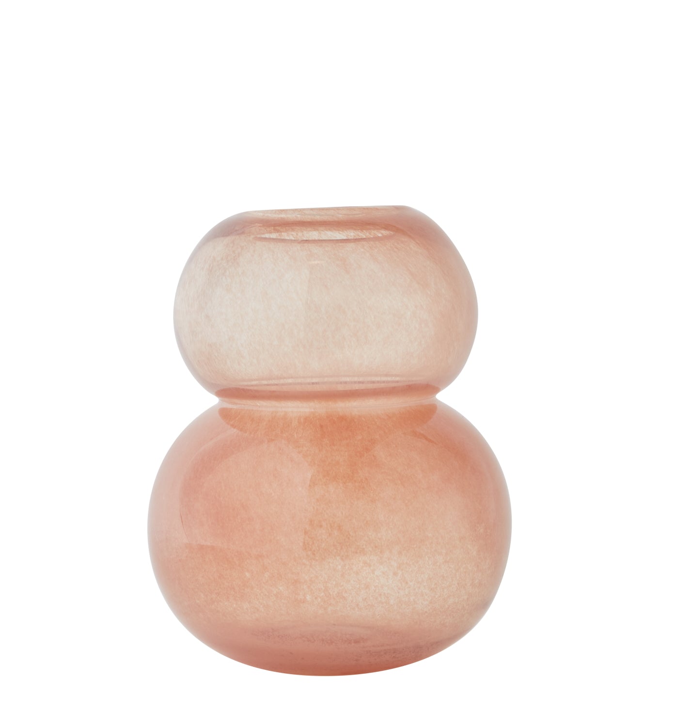 OYOY Lasi Glass Vase Small Taupe