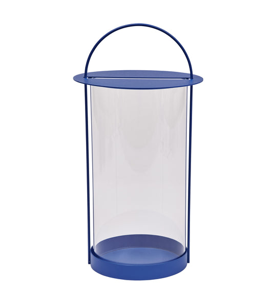 OYOY Maki Lantern Large Optic Blue