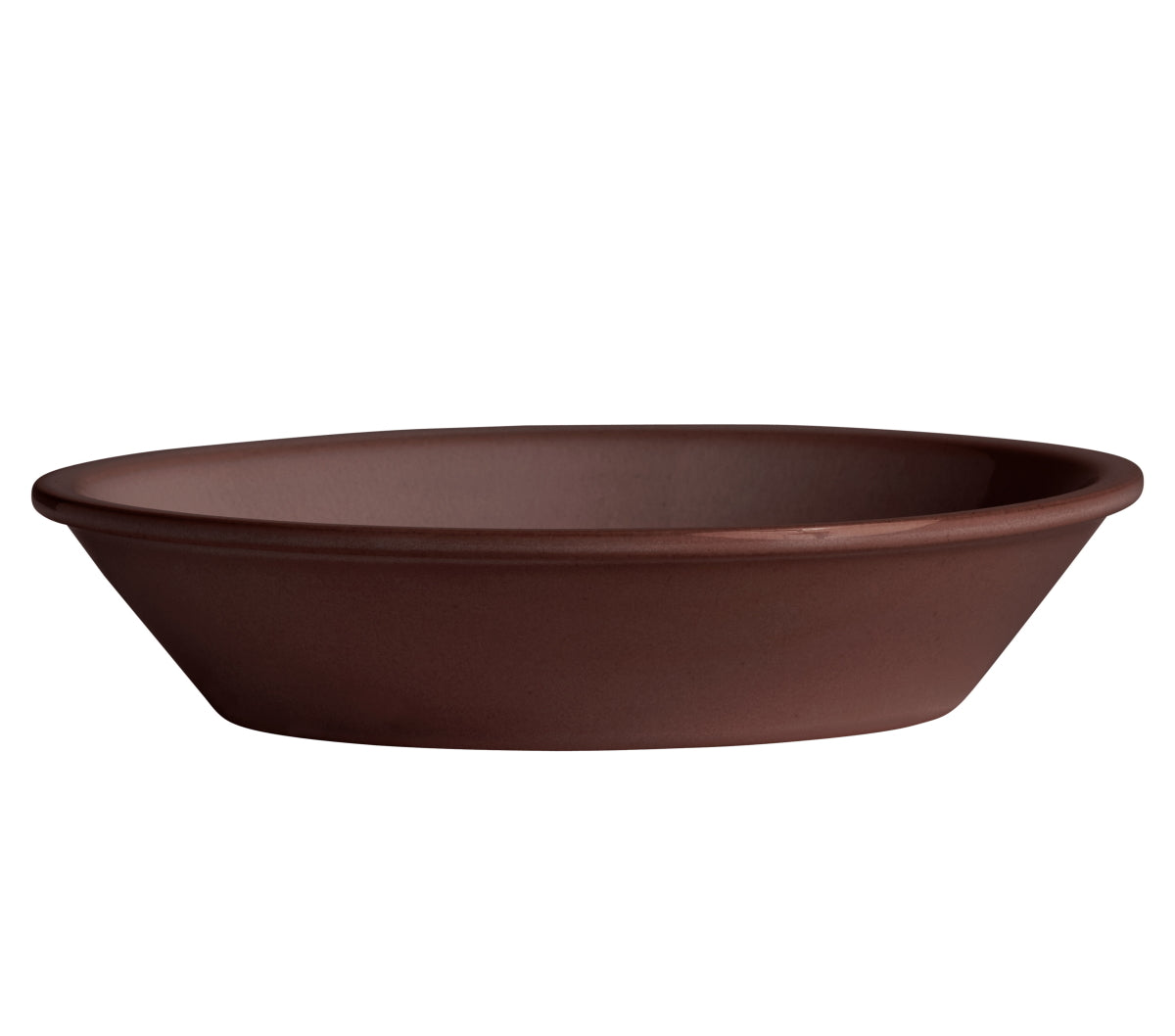 OYOY Yuka Ceramic Deep Plate 2pk Brown