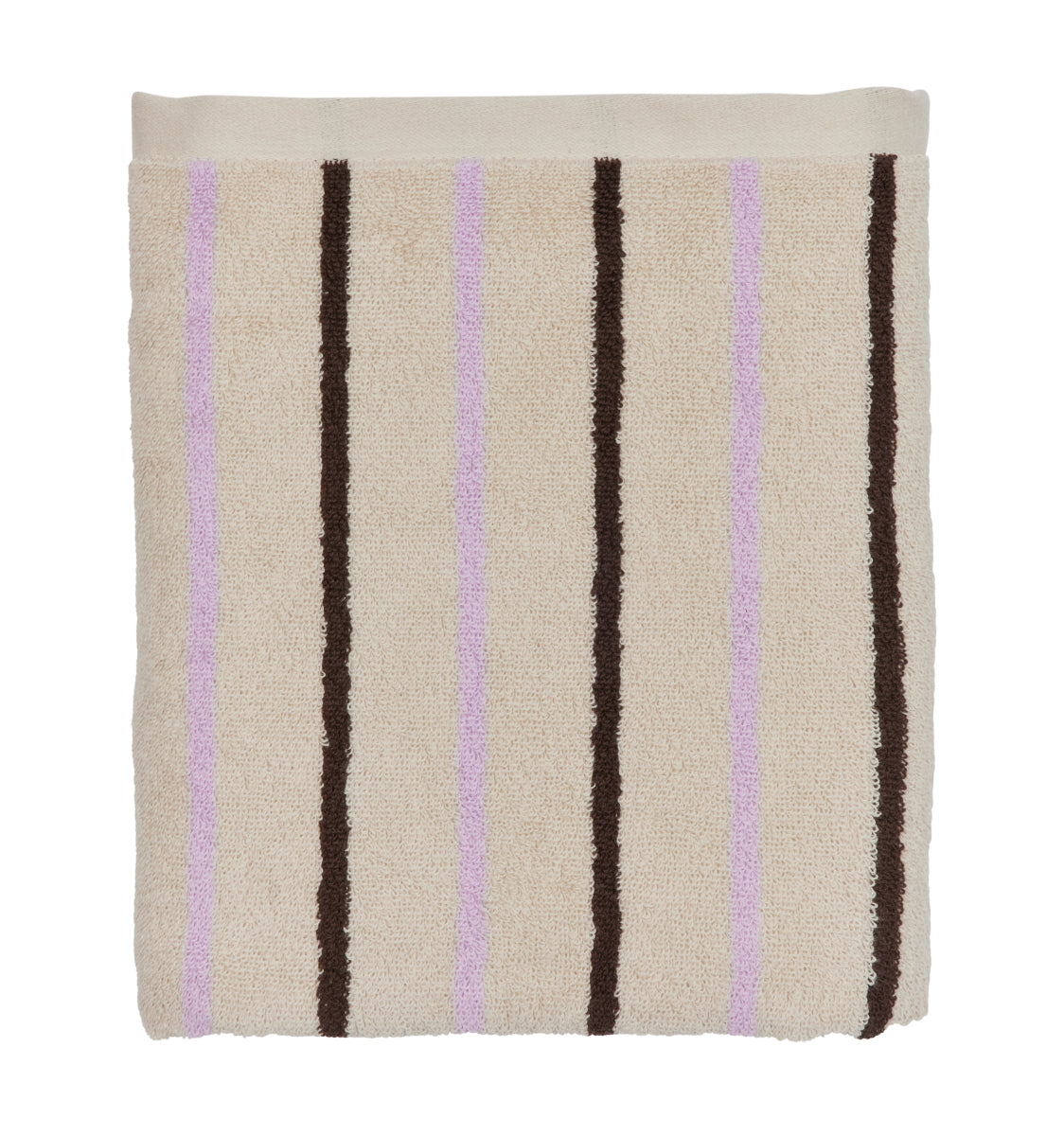 OYOY Raita organic Cotton Bath Towel Clay-Purple