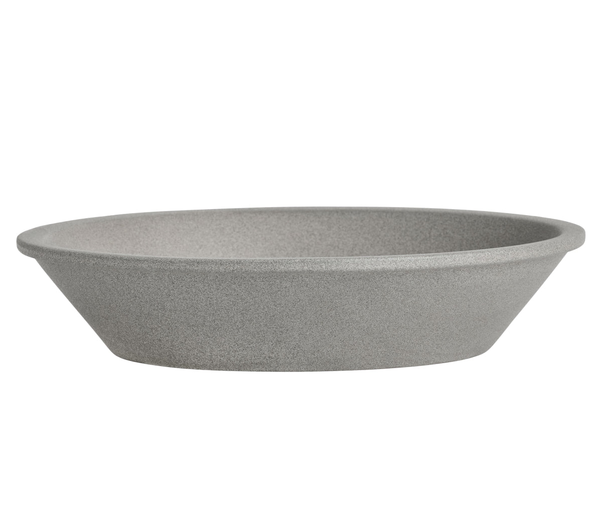 OYOY Yuka Ceramic Deep Plate 2pk Stone