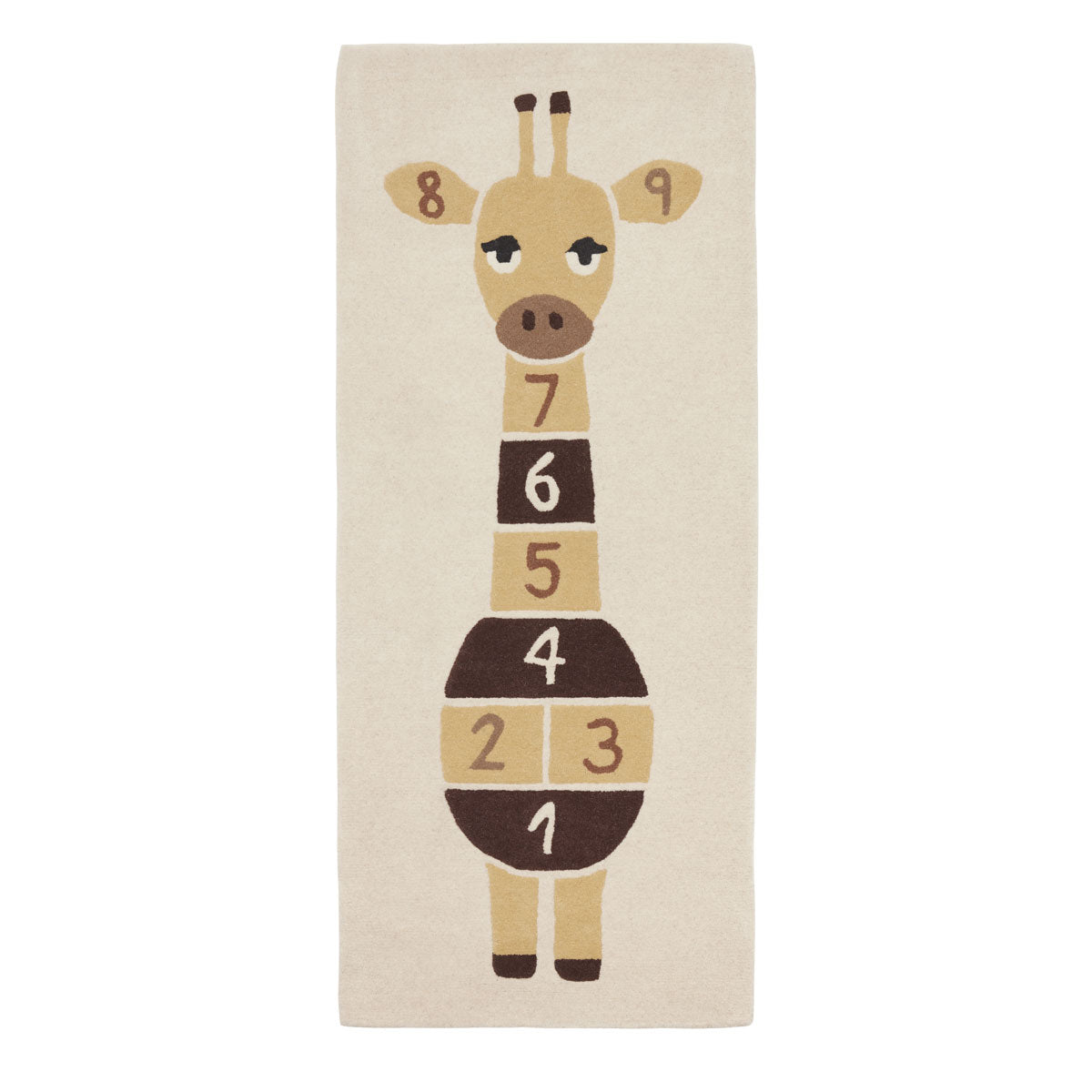 OYOY Giraffe Hopscotch Rug