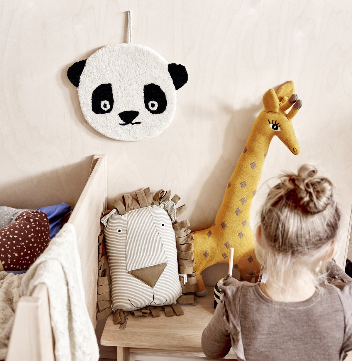 OYOY Panda Miniature Wallhanger