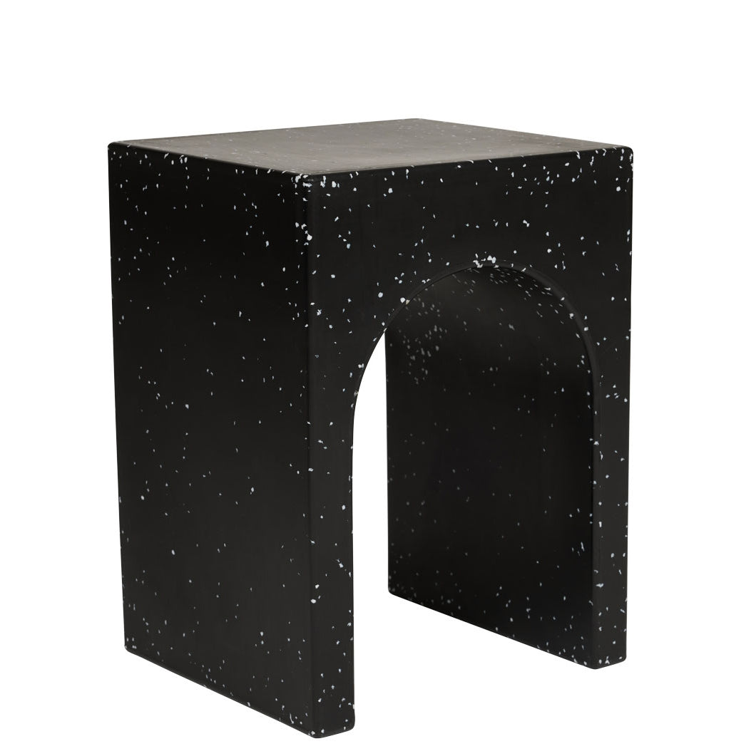 OYOY Siltaa Recycled Stool Black