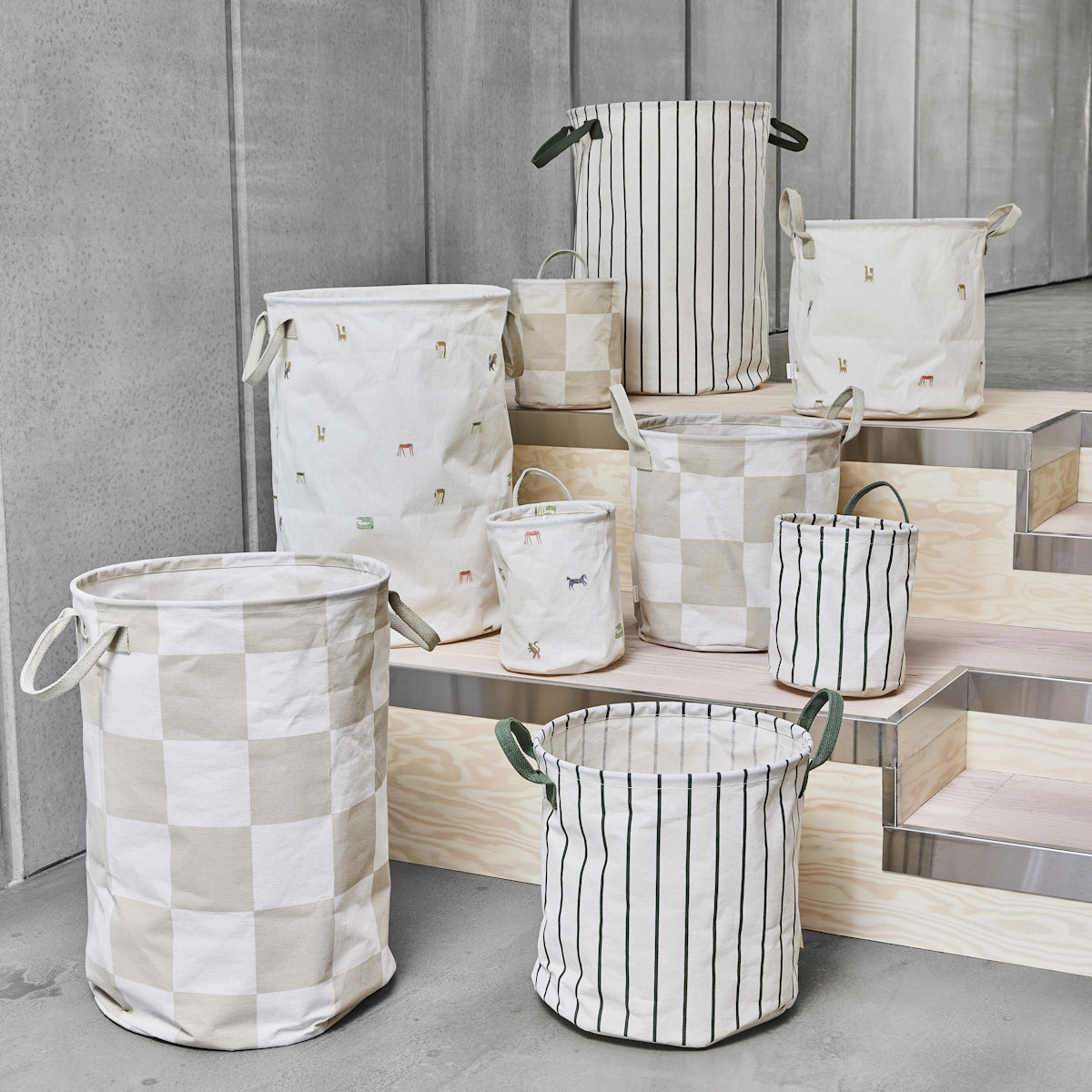 OYOY Raita Laundry Basket Small